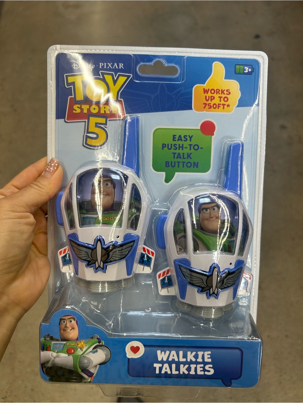 Toy Story 5 Buzz Lightyear kids Walkie Talkies